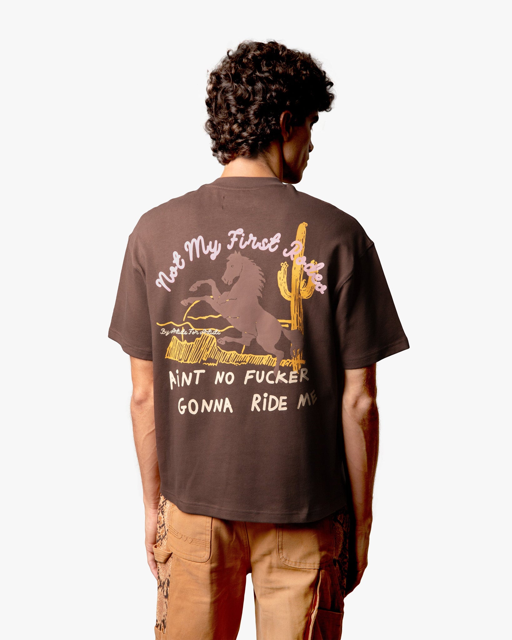 RODEO TEE BROWN