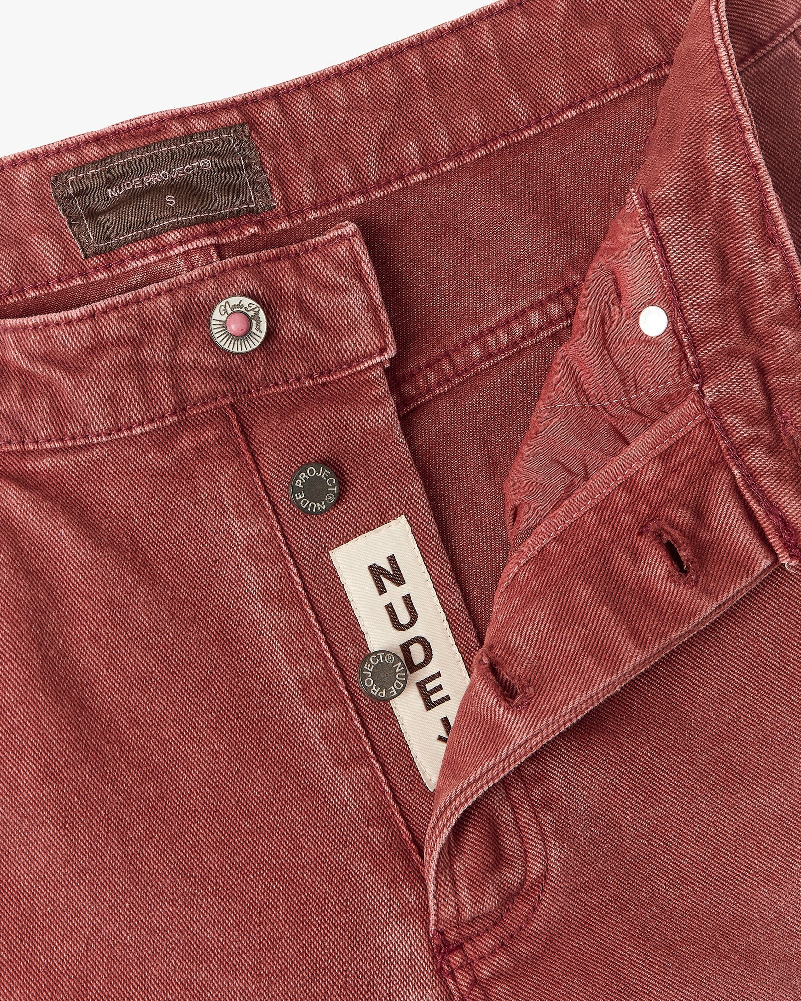 BOOTCUT JEANS RED