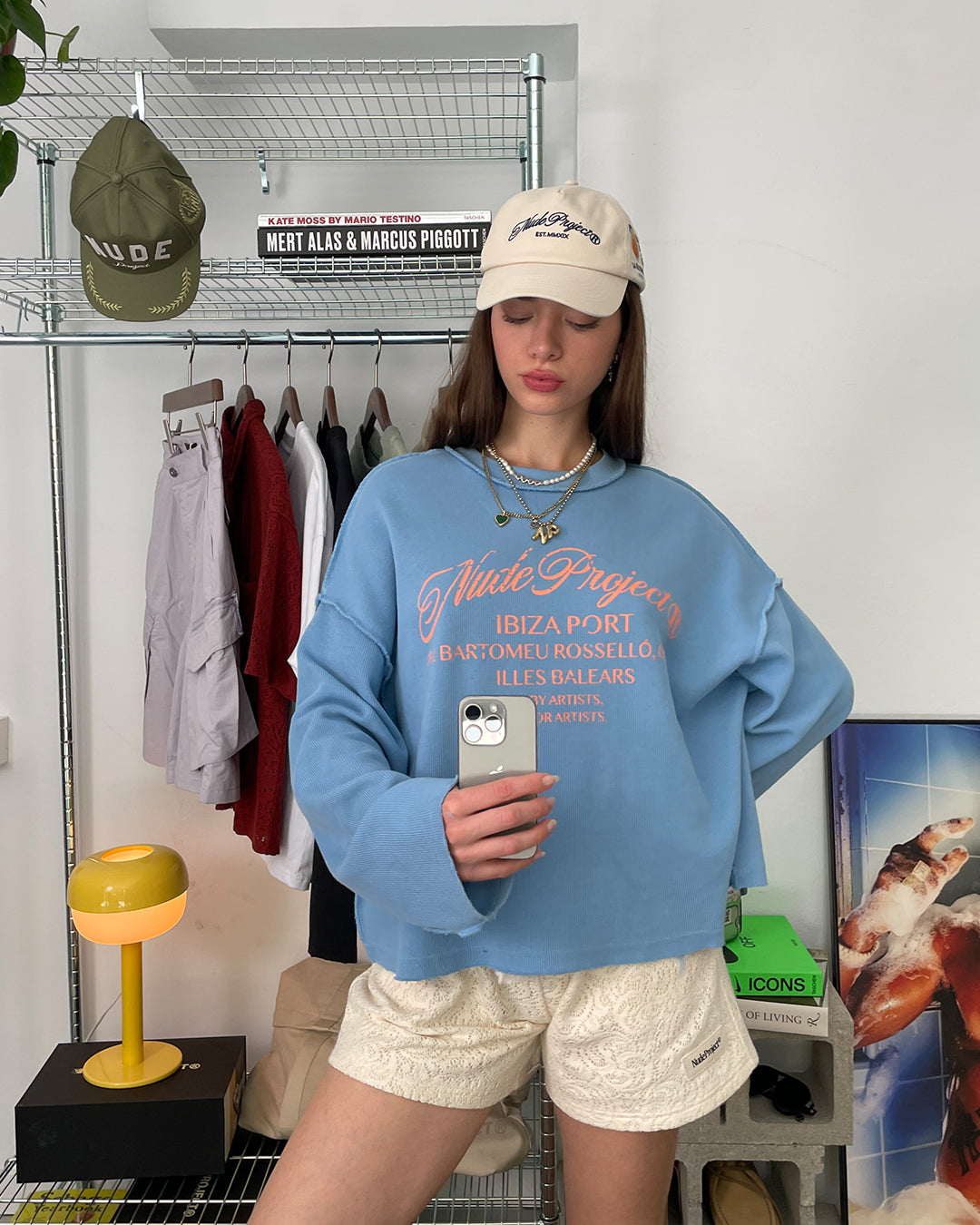 IBIZA CREWNECK BLUE