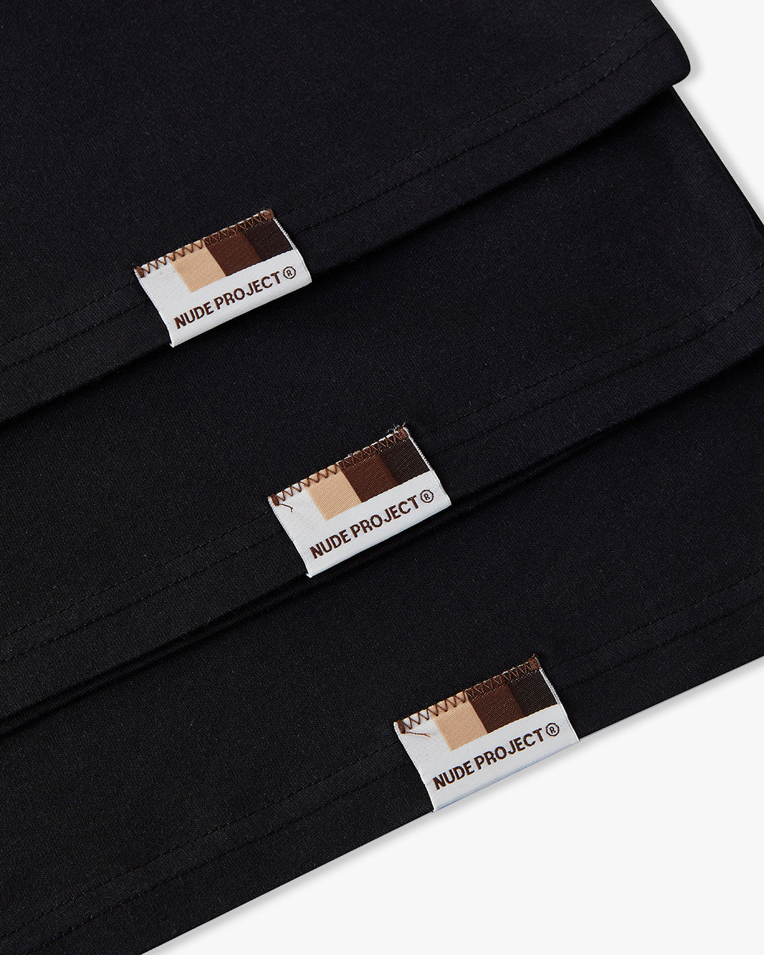 3 PACK BASIC TEE BLACK