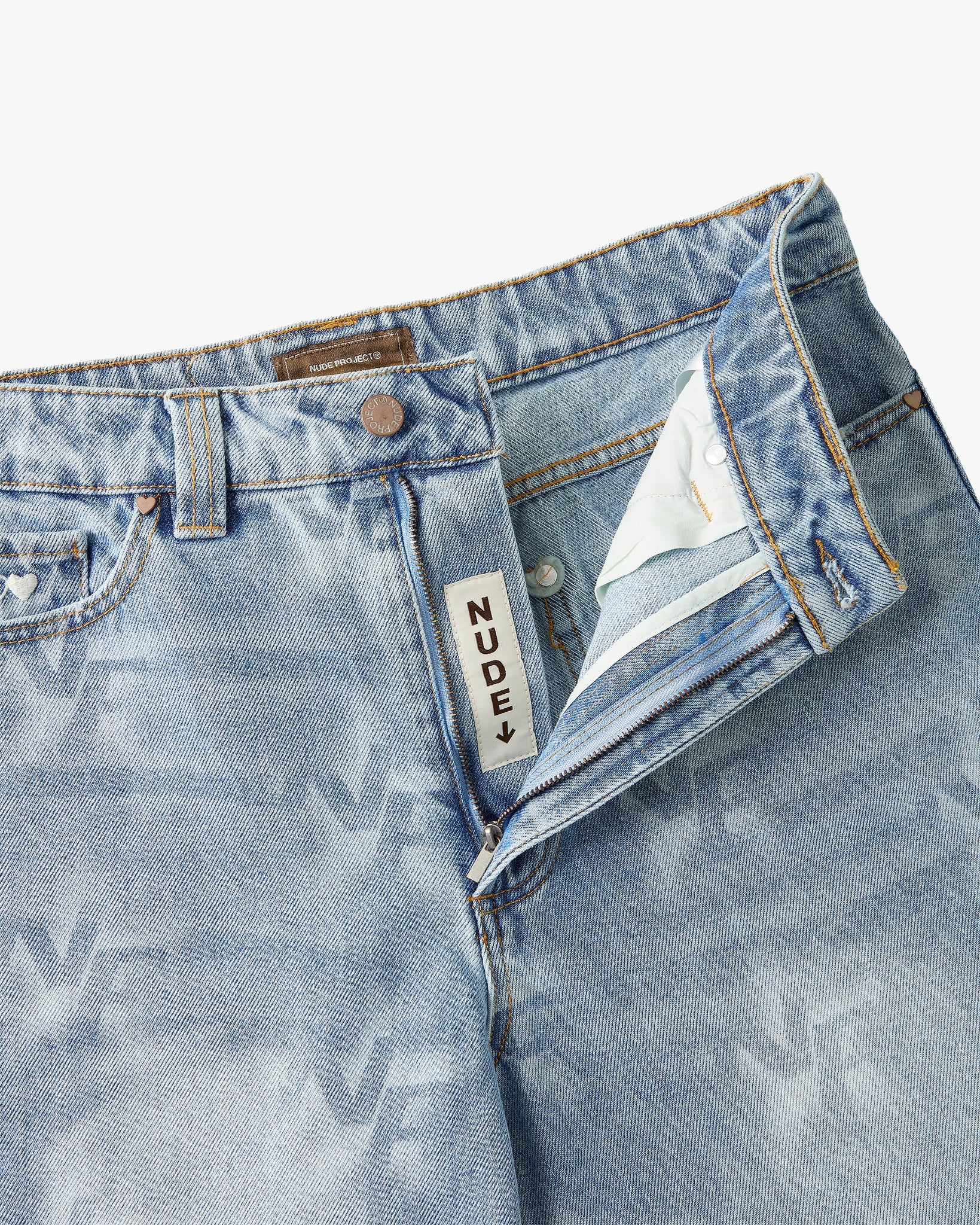 LA STAR DENIM PANTS