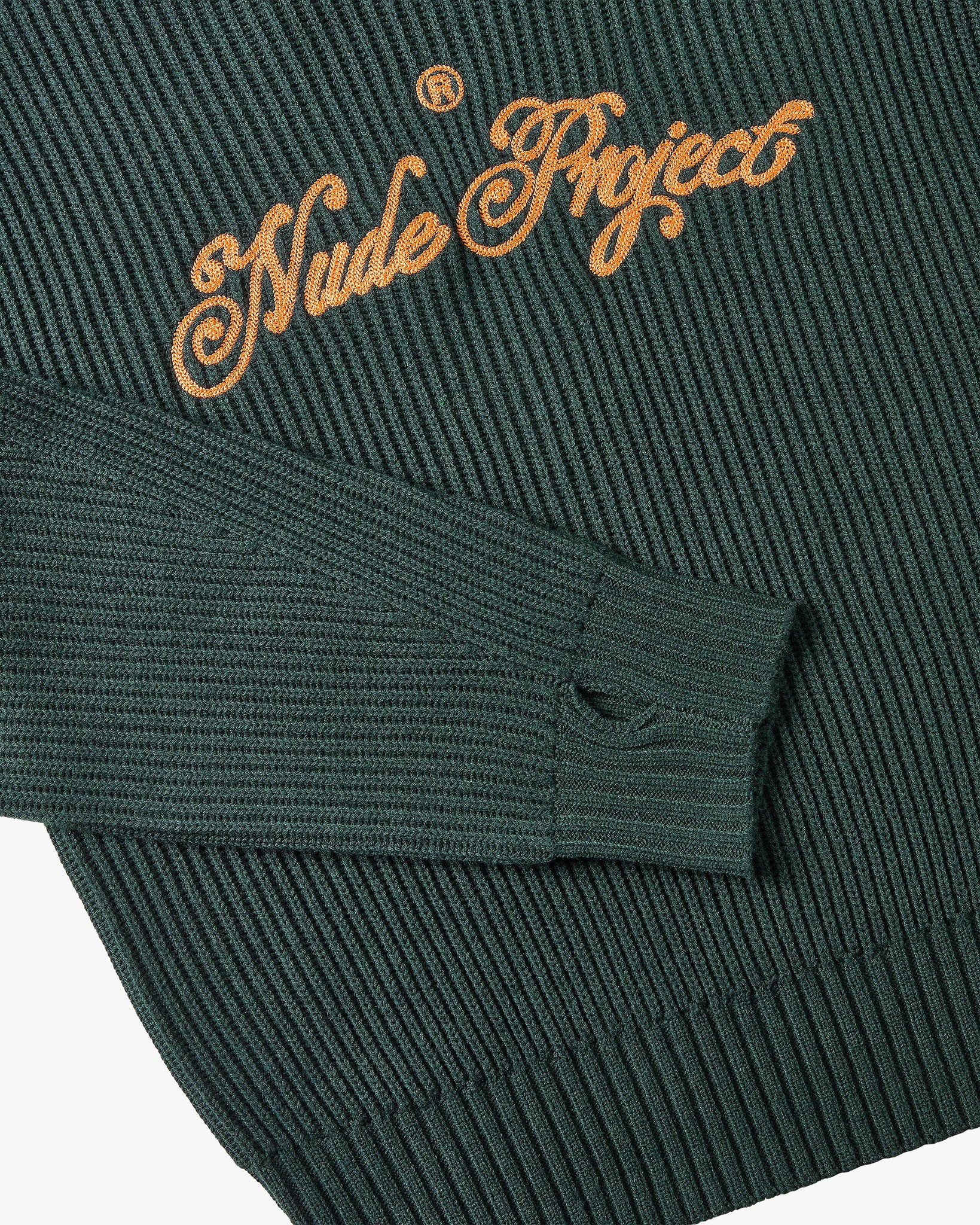 SCRIPT SWEATER FOREST GREEN