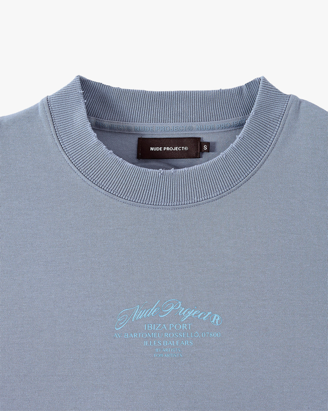 BALEAR CREWNECK PALE BLUE