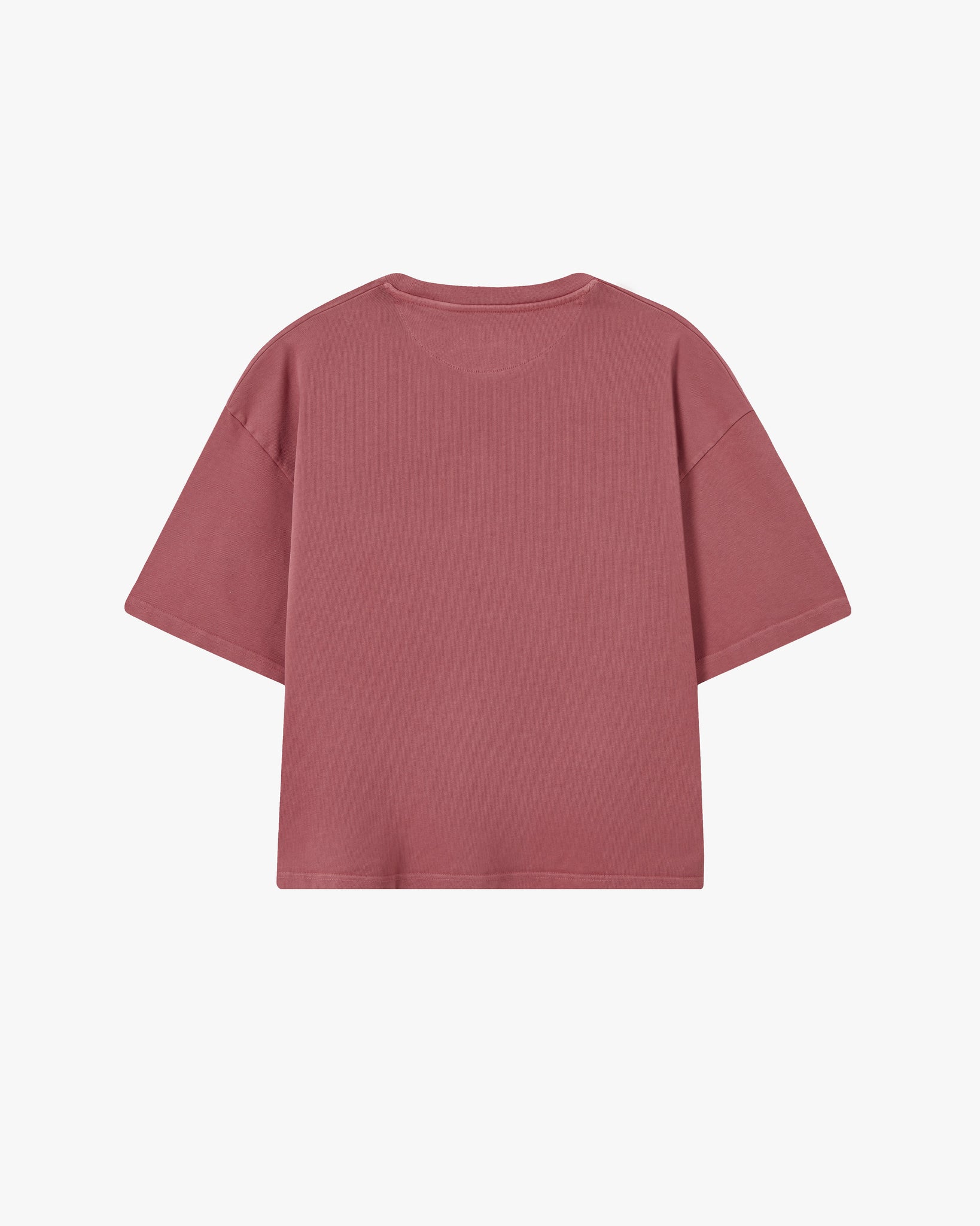 BOXY TEE BRICK RED