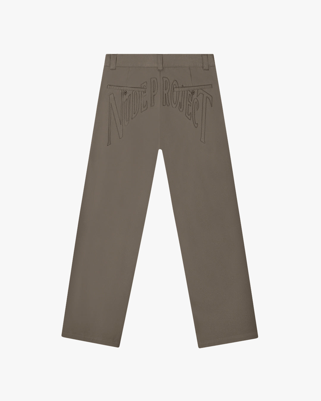 CHINO PANTS ASH BROWN