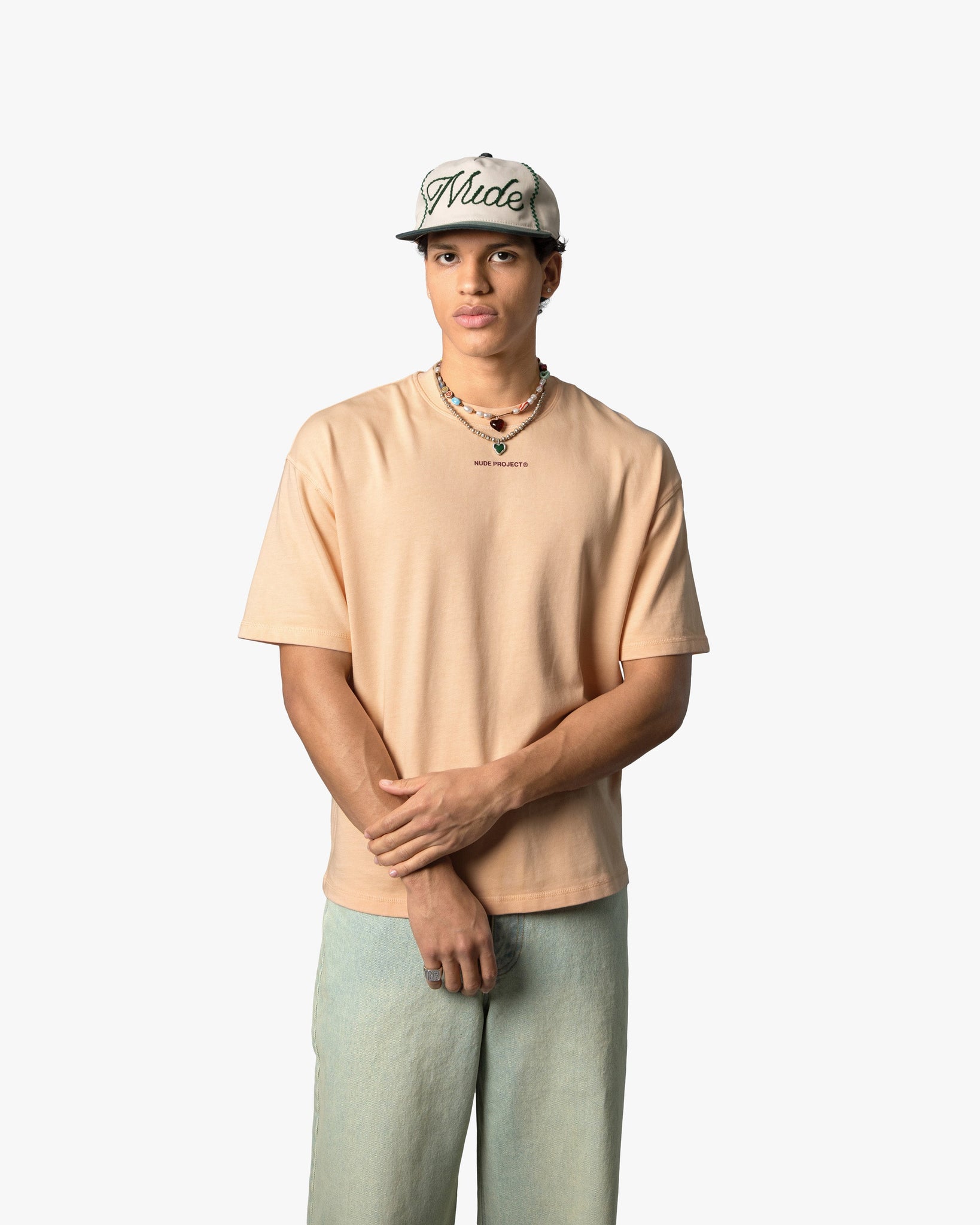 CULT*TEE GARMENT DYE PEACH