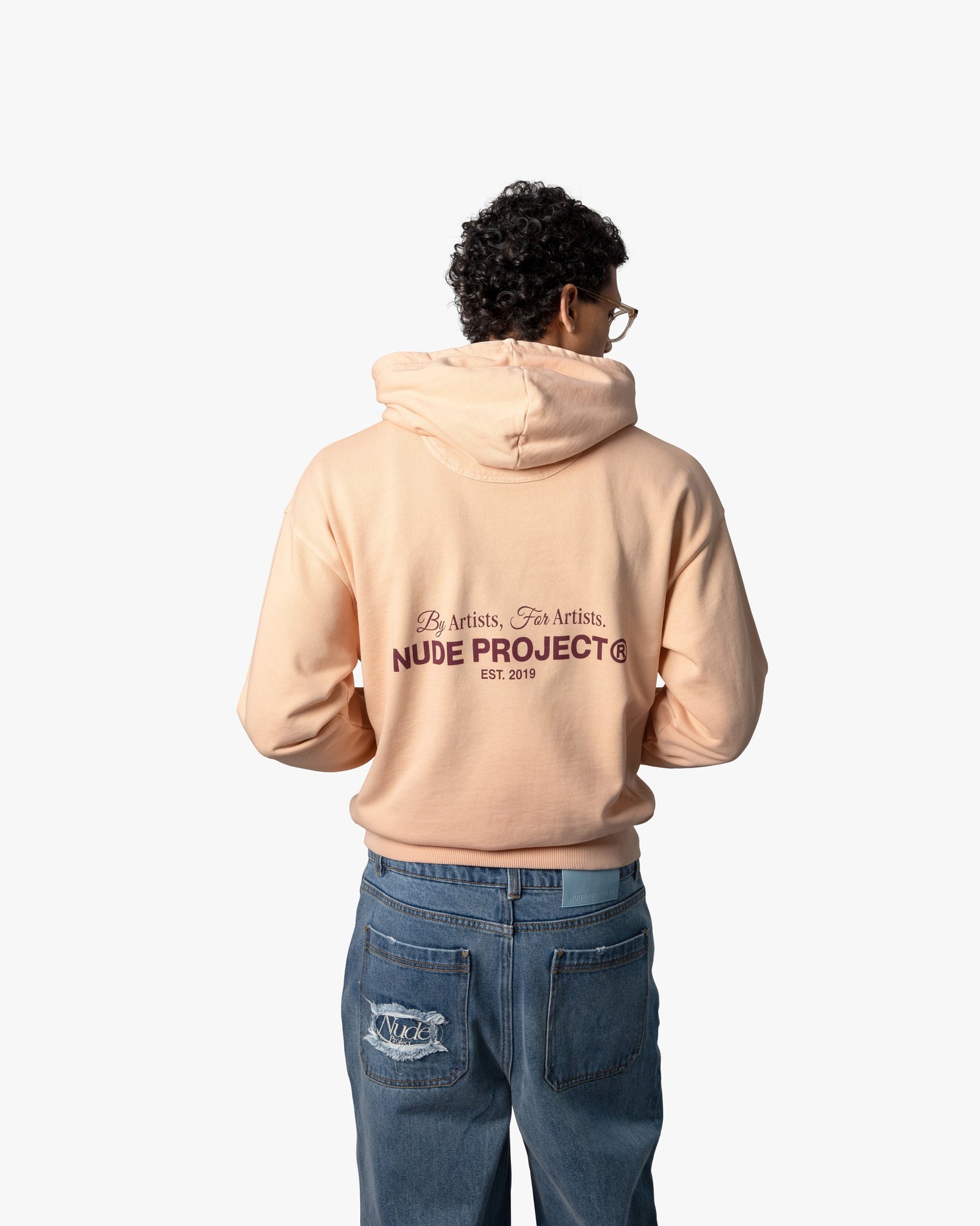 CULT*HOOD GARMENT DYE PEACH