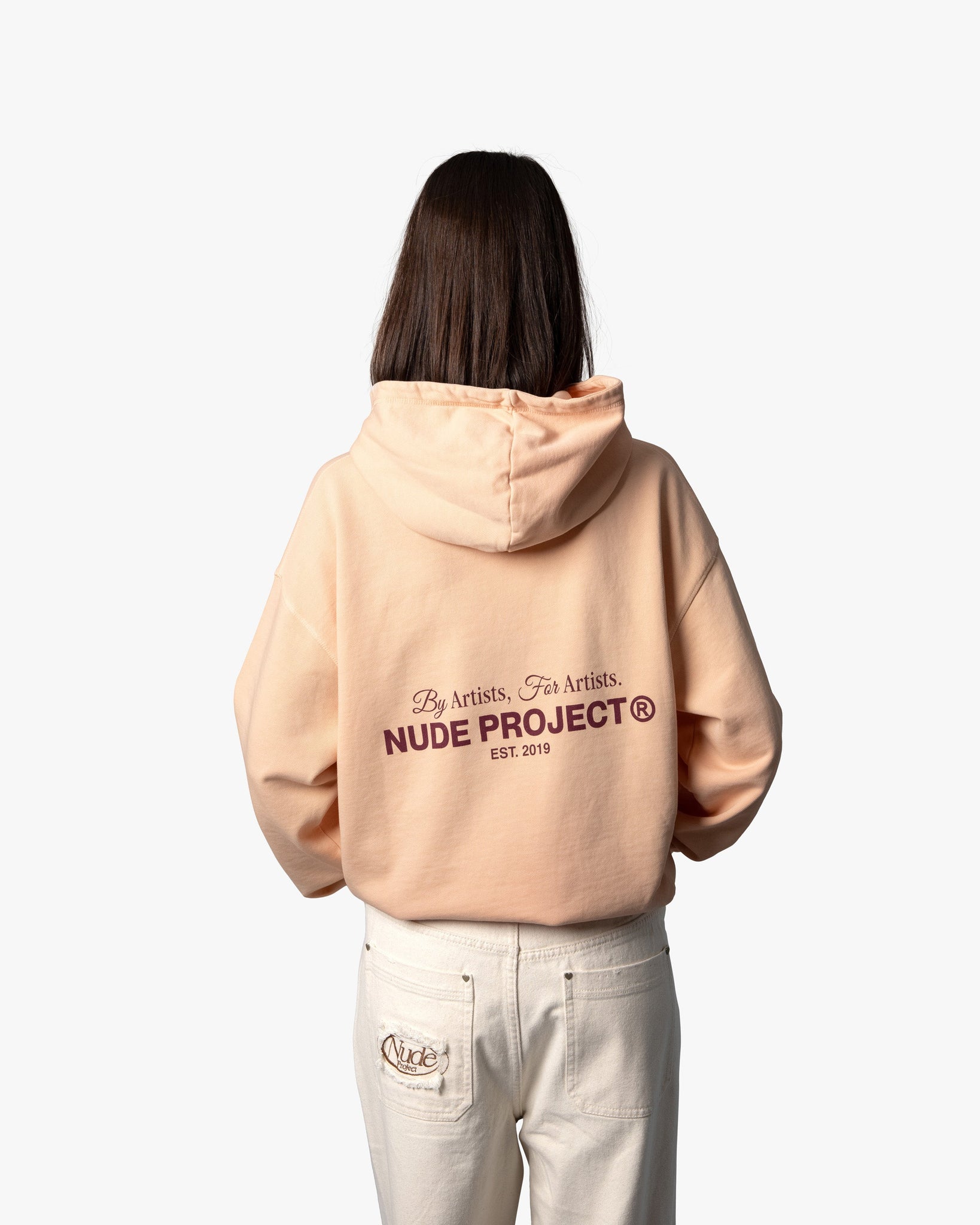 CULT*HOOD GARMENT DYE PEACH