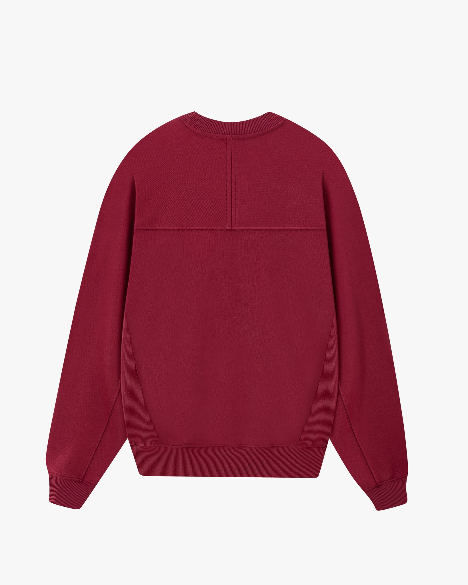 ESSENTIALS CREWNECK BURGUNDY