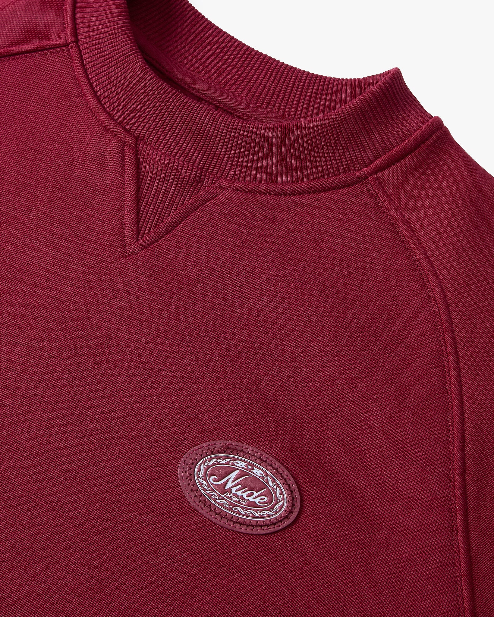 ESSENTIALS CREWNECK BURGUNDY