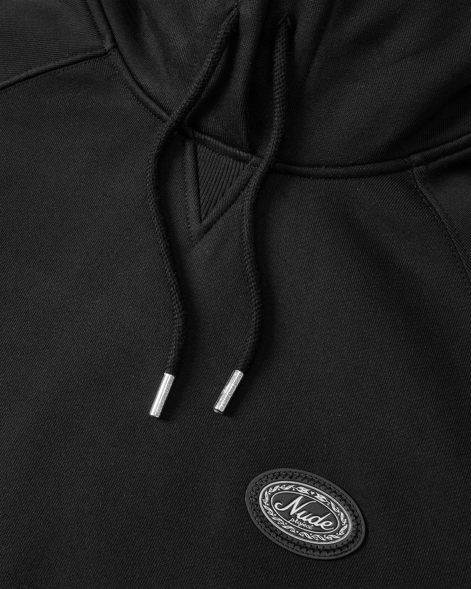 ESSENTIALS HOOD BLACK