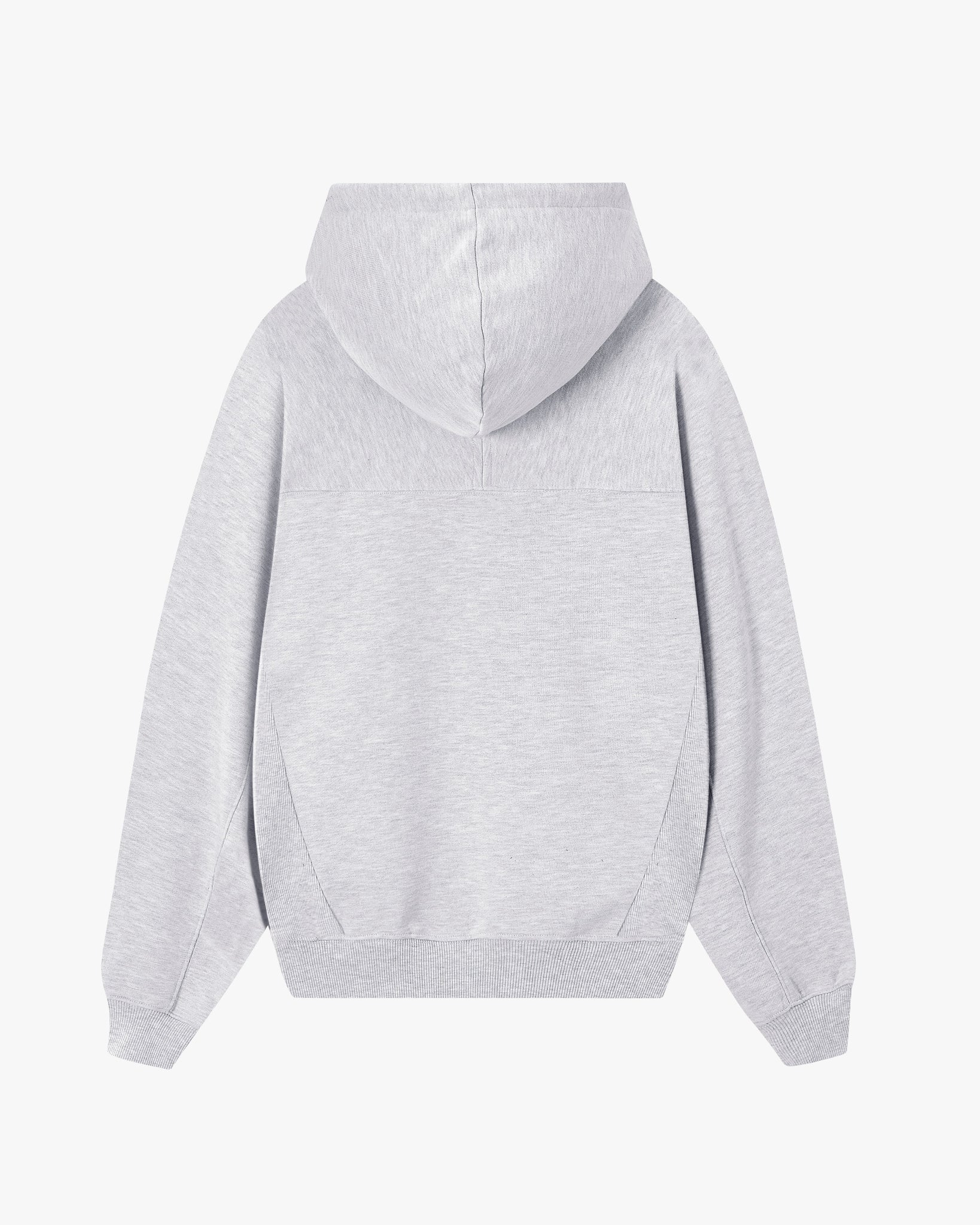 ESSENTIALS HOOD GREY MELANGE