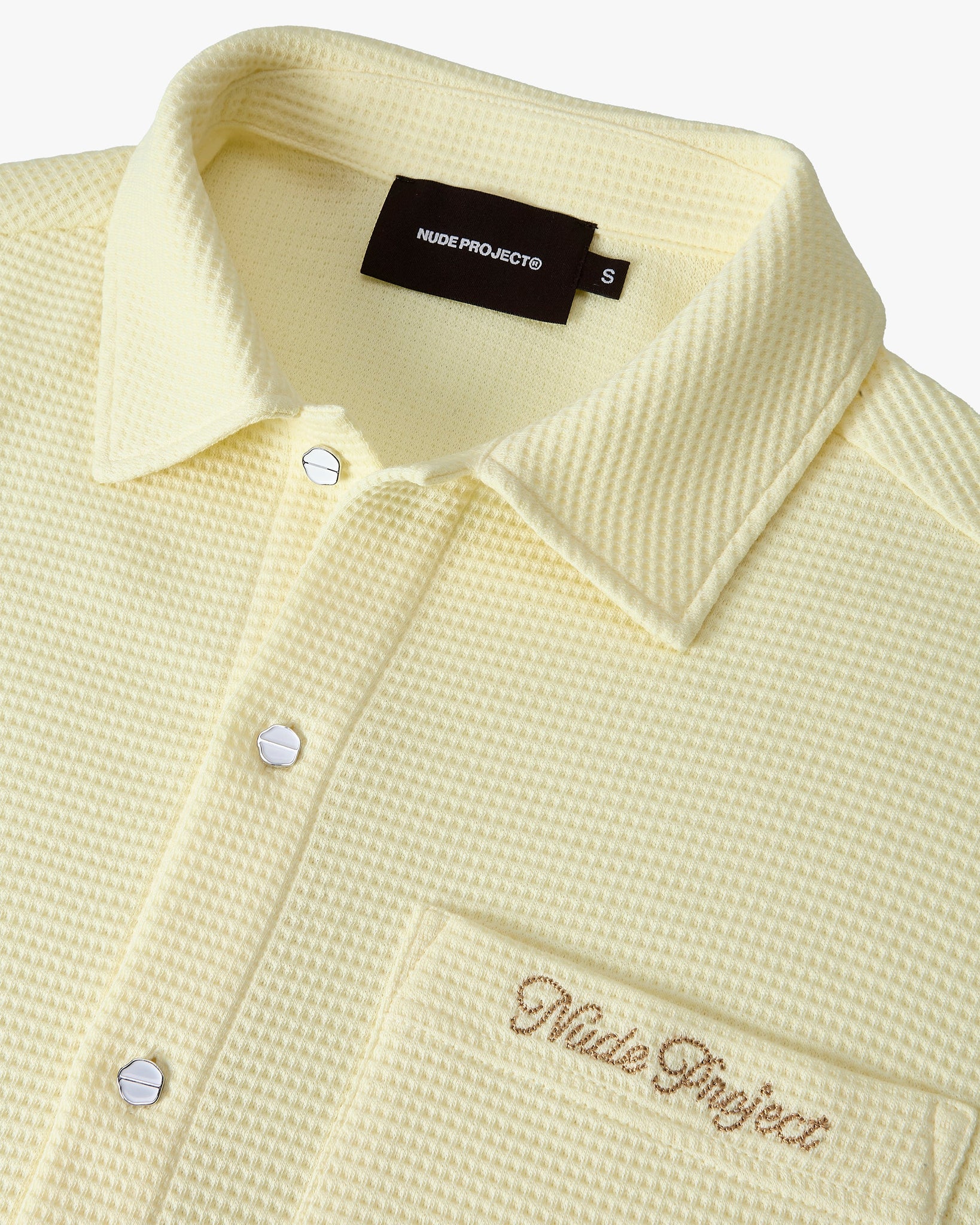 FORMENTERA WAFFLE SHIRT YELLOW