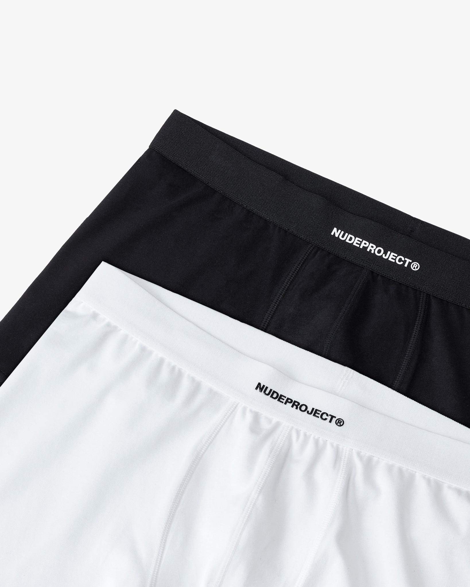 JAKE BRIEF DOUBLE PACK - WHITE/BLACK