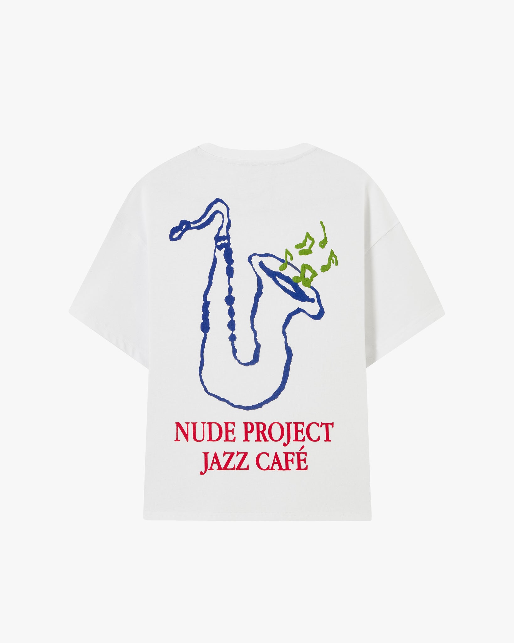 JAZZ CAFÉ TEE WHITE