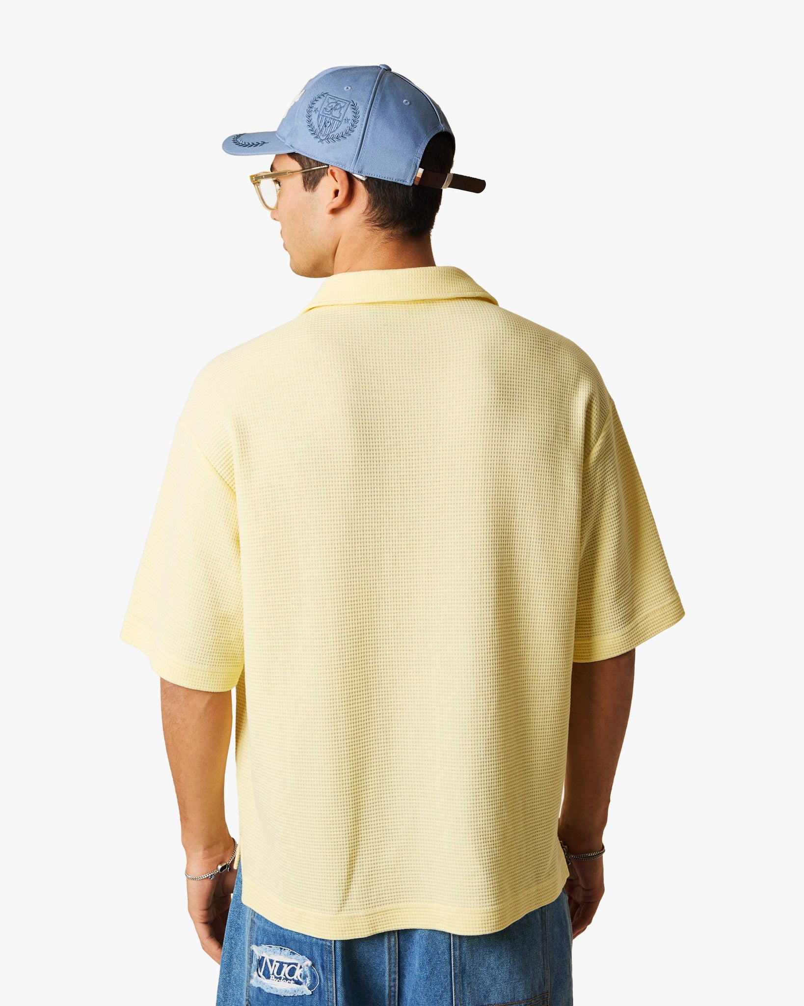 FORMENTERA WAFFLE SHIRT YELLOW