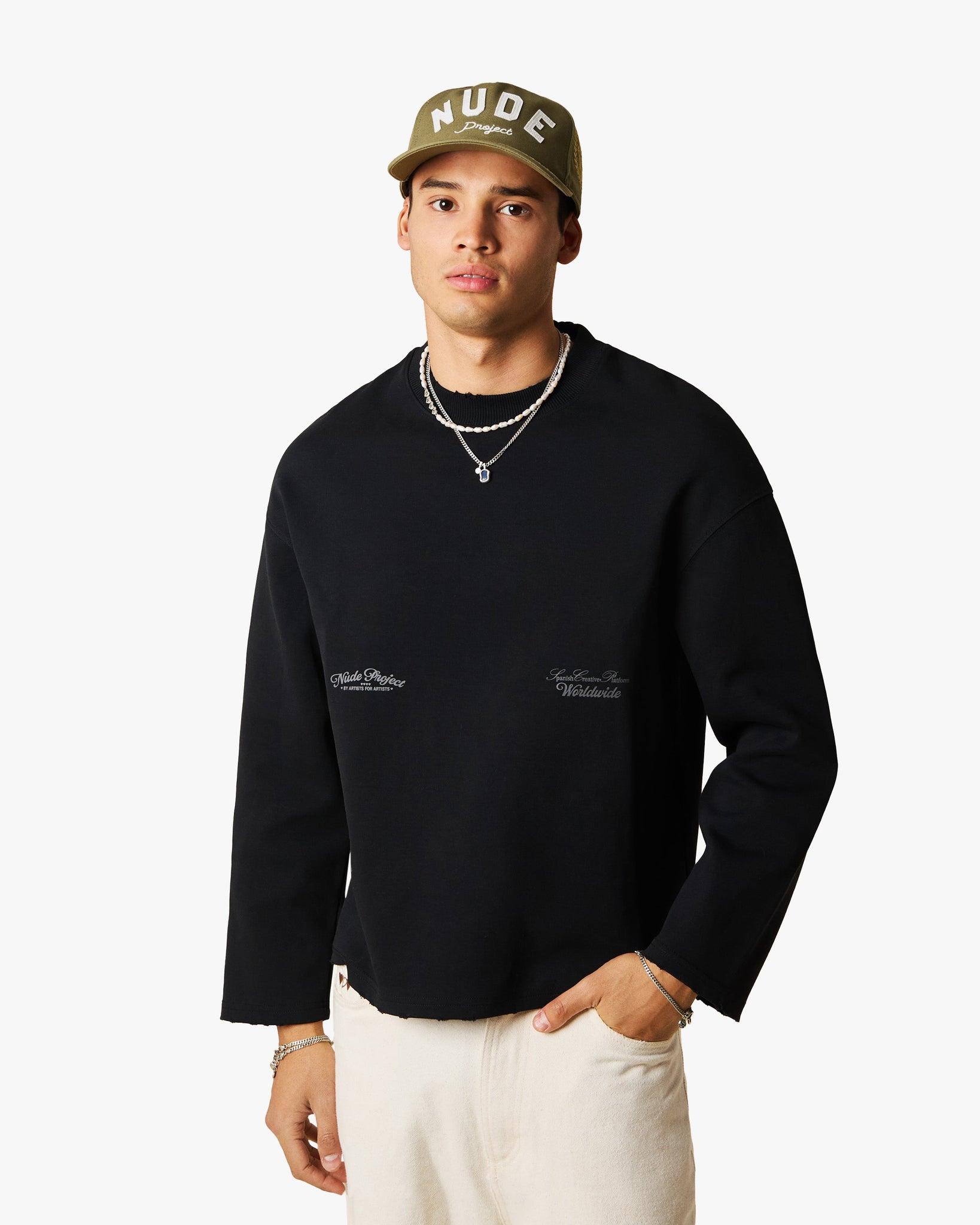 VOLCANIC CREWNECK BLACK