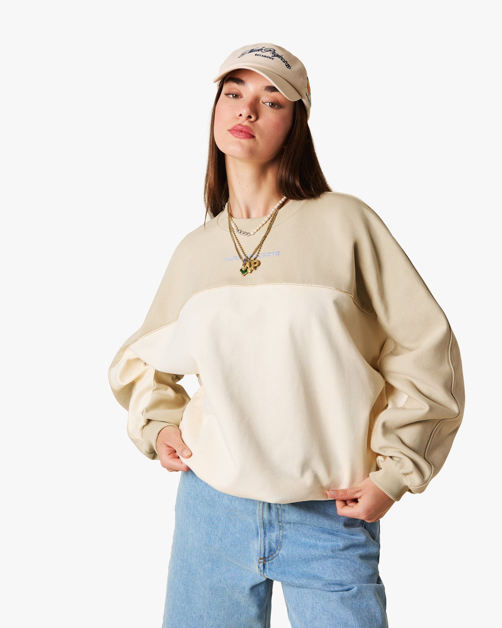 DA WAVE CREWNECK SAND