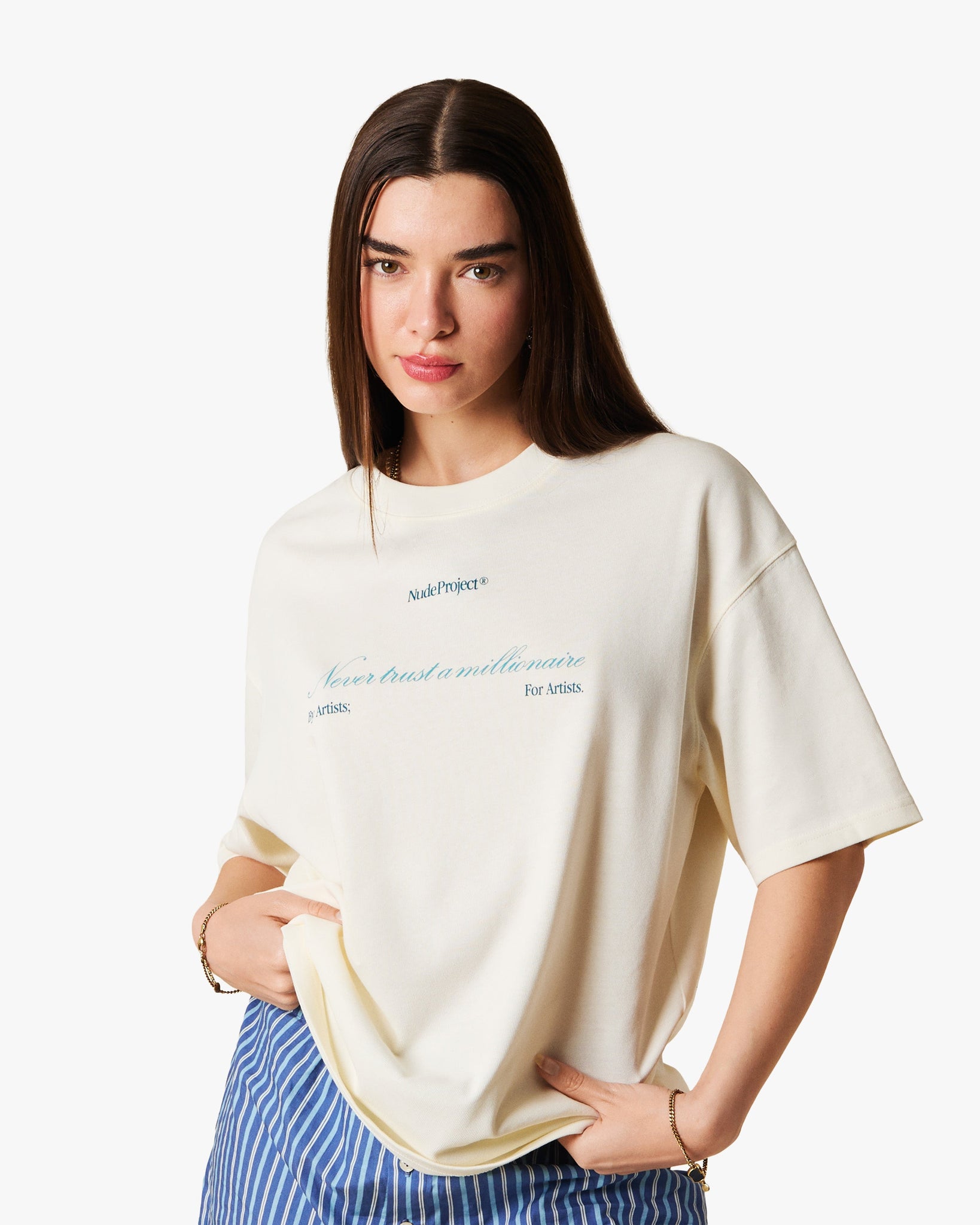 YATCH CLUB TEE OFF-WHITE