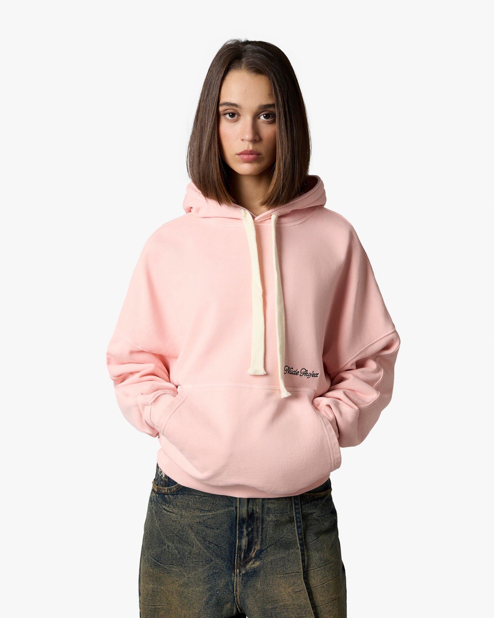 PERFECT BOXY HOOD PINK