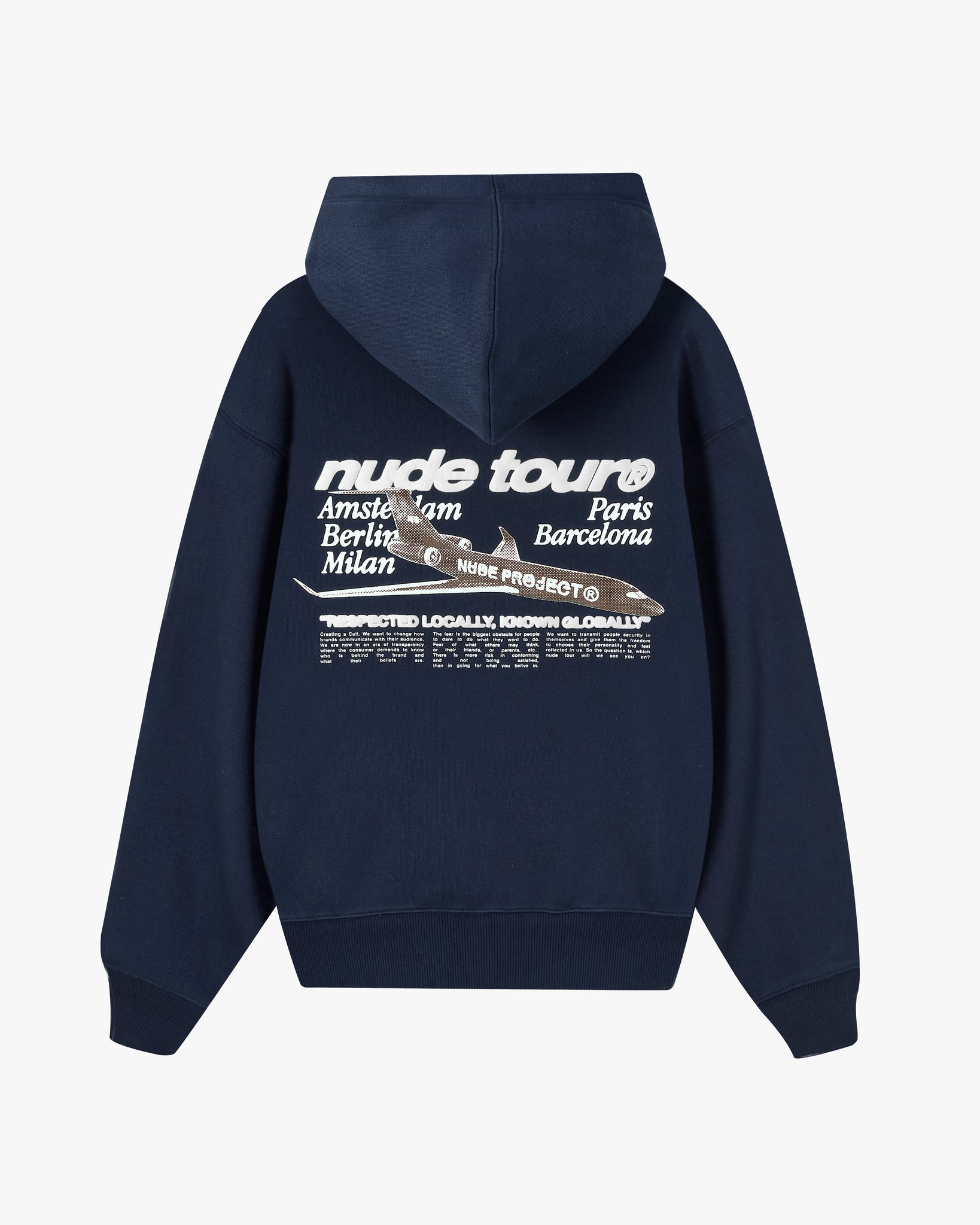 NUDE PLANE HOOD NAVY