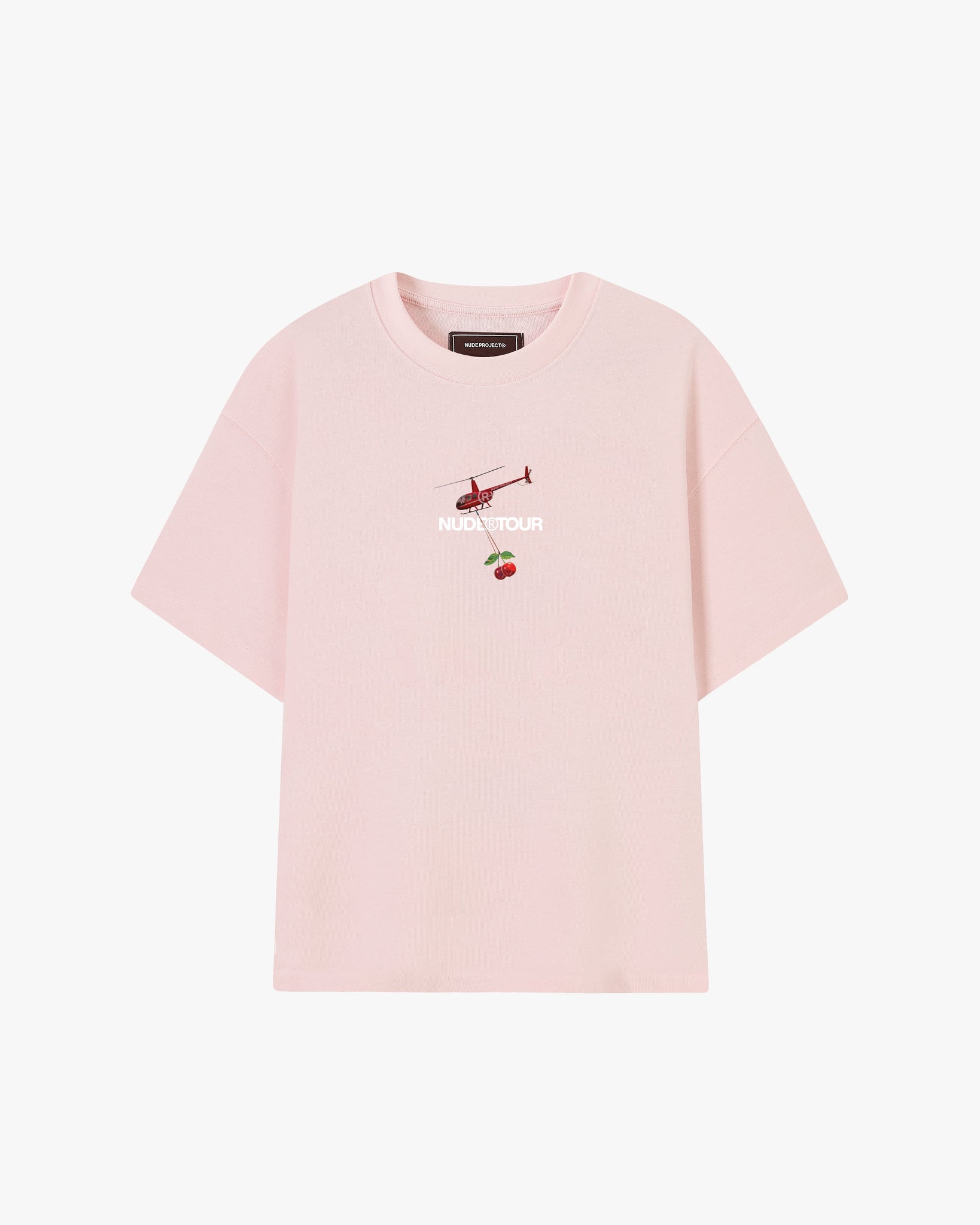 NUDE TOUR TEE PINK