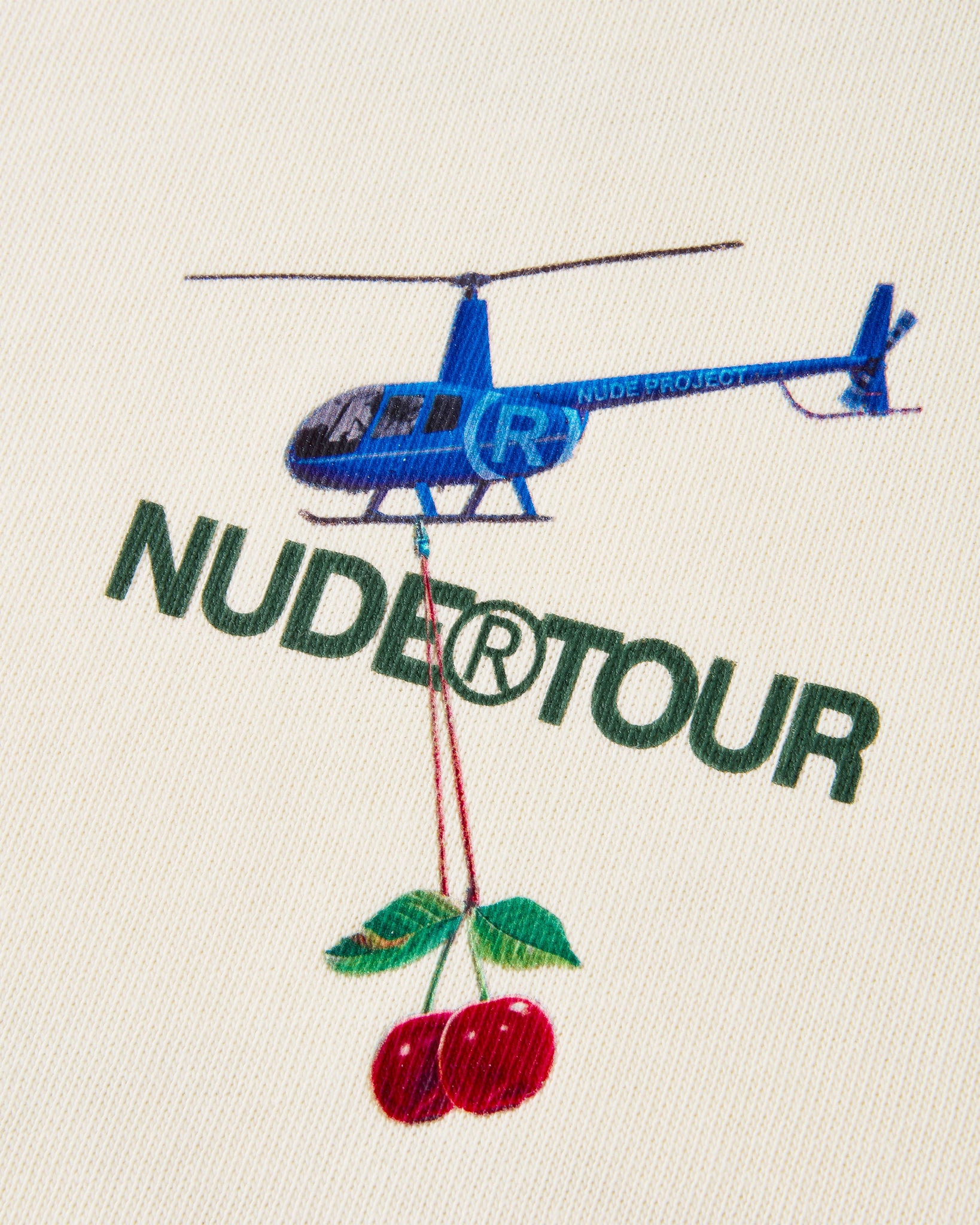 NUDE TOUR TEE MARSHMALLOW