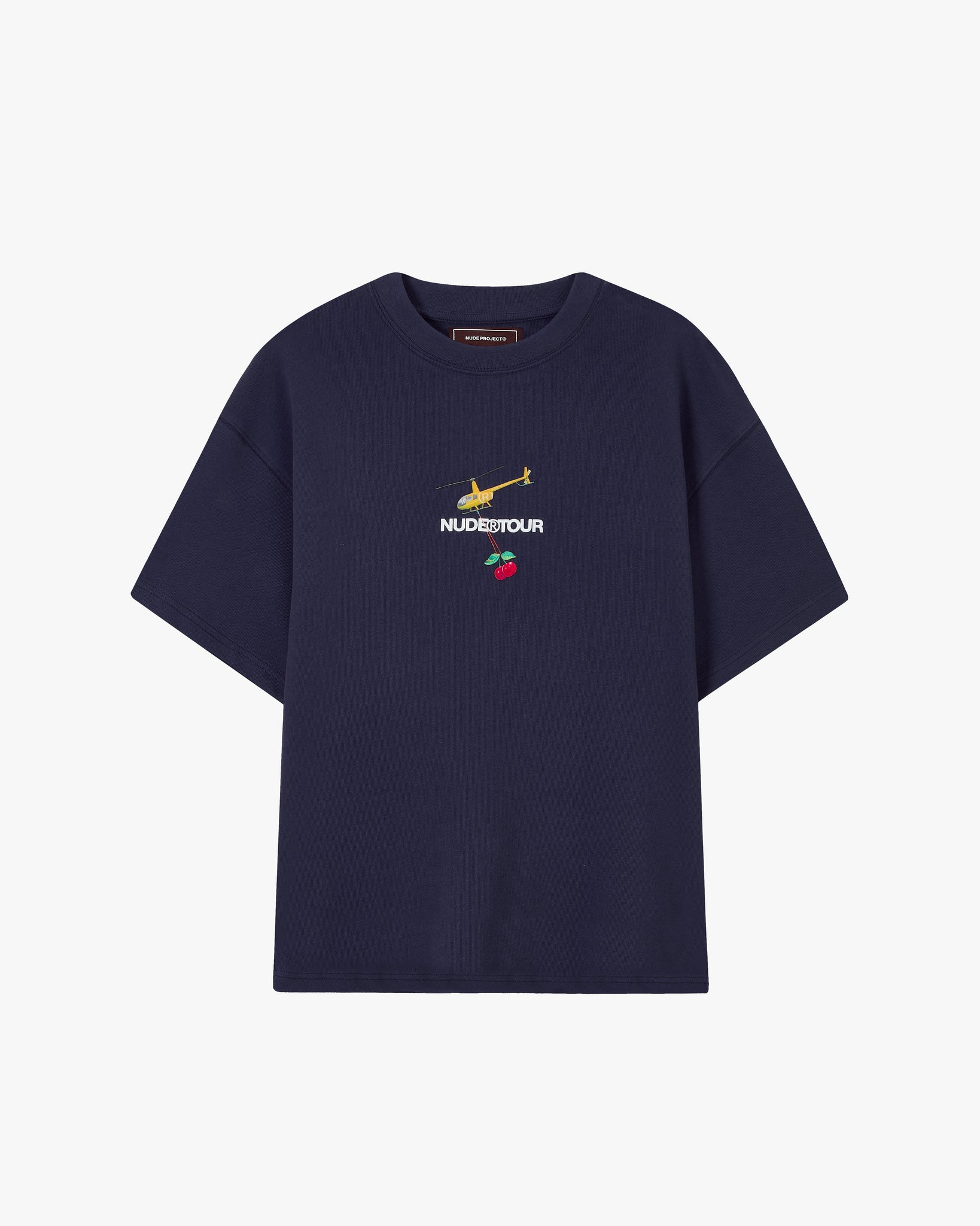 NUDE TOUR TEE NAVY