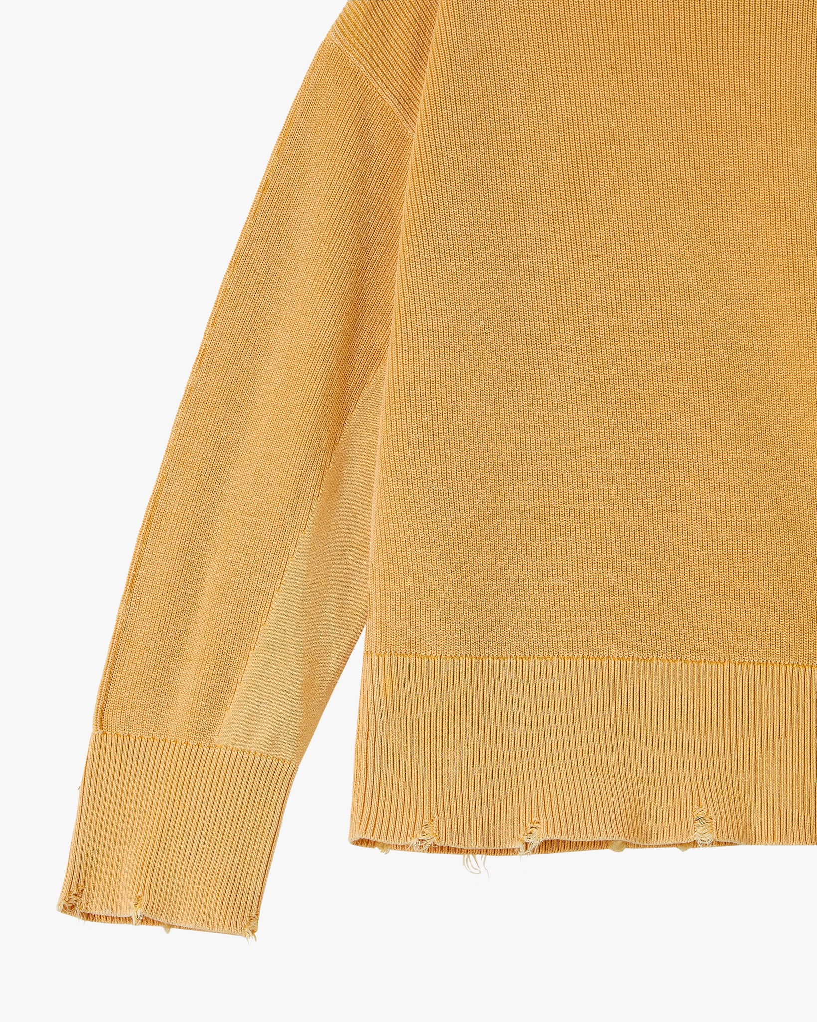 PERFECT CROP KNIT YELLOW