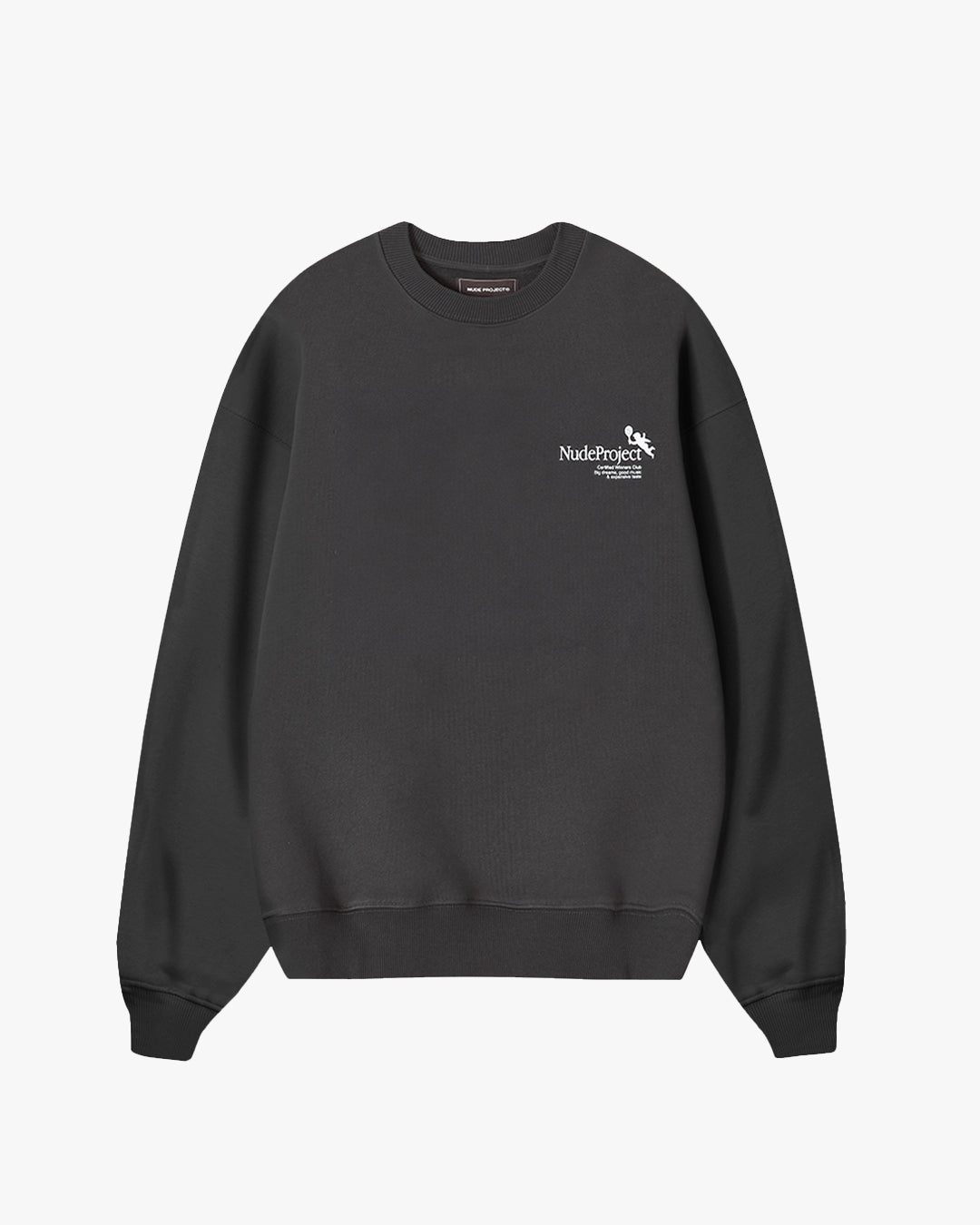 TENNIS CREWNECK ASH