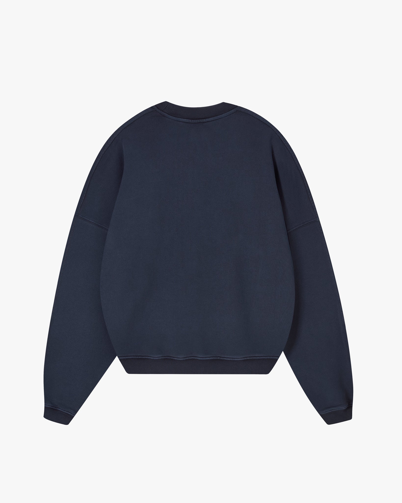 PERFECT BOXY CREWNECK NAVY