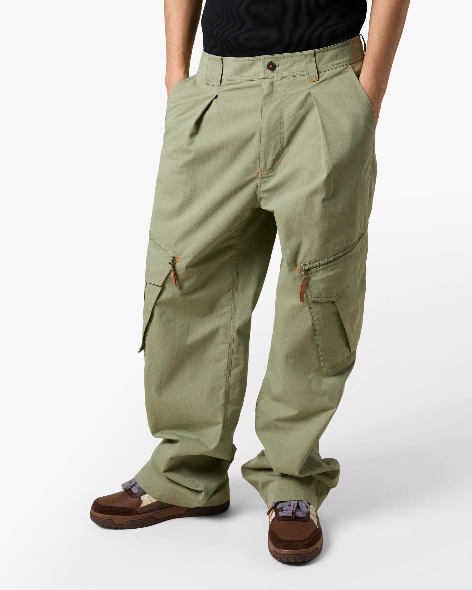 ARMY CARGO PANTS GREEN