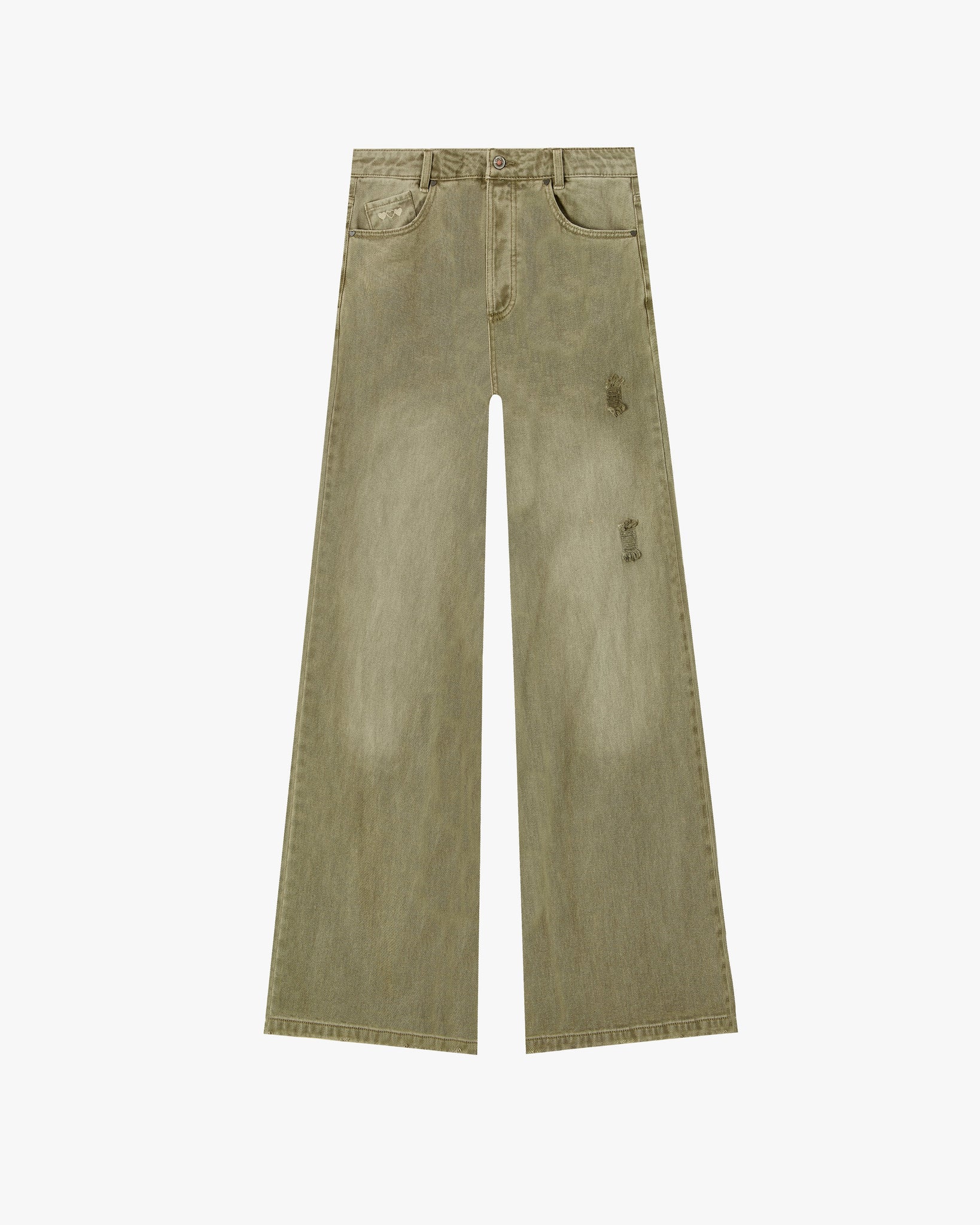 BOOTCUT JEANS GREEN